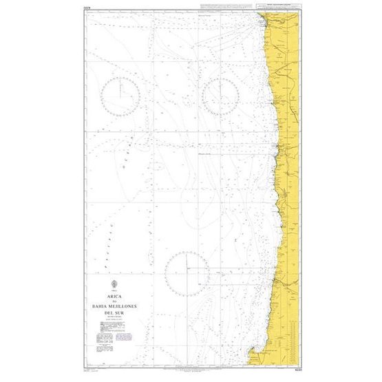 4220 Arica to Bahia Mejillones Del Sur Admiralty Chart