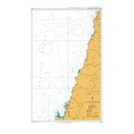 4240 Bahia Valparaiso to Golfo de Arauco Admiralty Chart