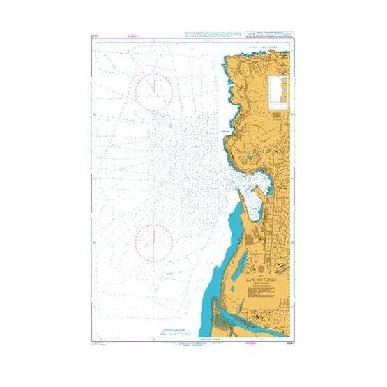 4243 San Antonio Admiralty Chart