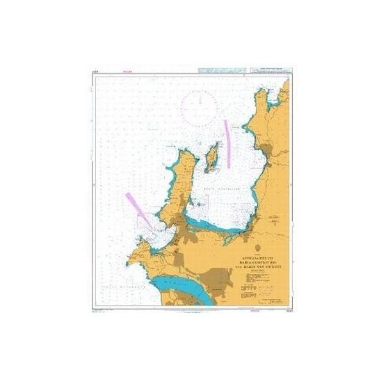4247 Approaches to Bahia Concepcion and Bahia San Vicente Admiralty Chart