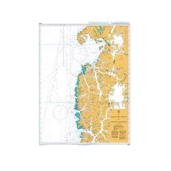4258 Golfo de Penas to Golfo Trinidad Admiralty Chart