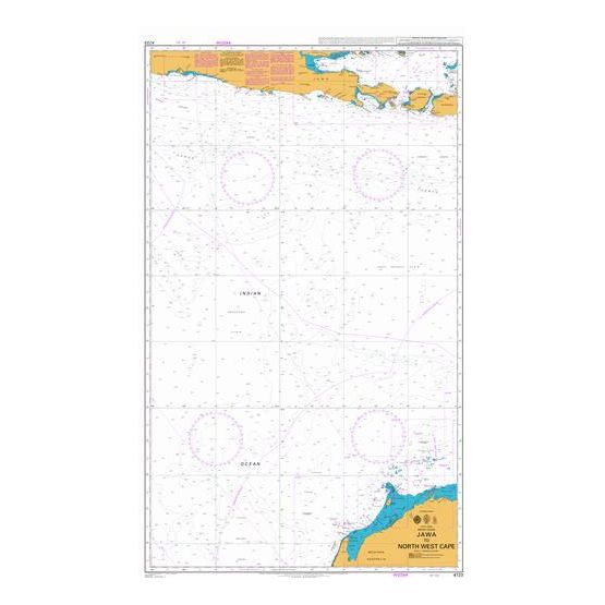 4723 Jawa to North West Cape Admiralty Chart