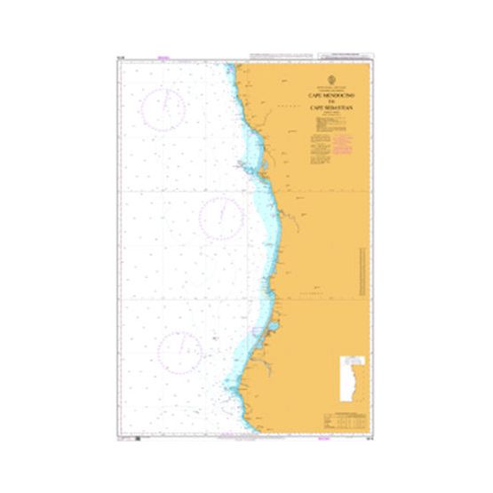 4916 Cape Mendocino to Cape Sebastian Admiralty Chart