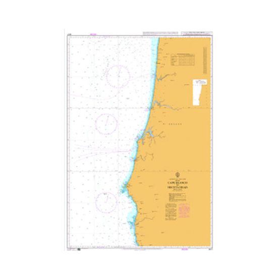 4917 Cape Blanco to Heceta Head Admiralty Chart