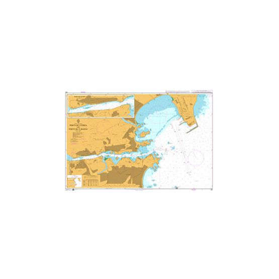 598 Porto de Vitoria and Porto de Tubarao Admiralty Chart