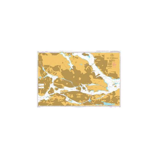 811 Port of Stockholm Admiralty Chart