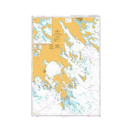 844 Lillhammarsgrund to Bokosund Admiralty Chart