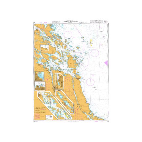 889 Vaddo to Oregrund Admiralty Chart