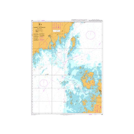 893 Norra Kvarken Admiralty Chart