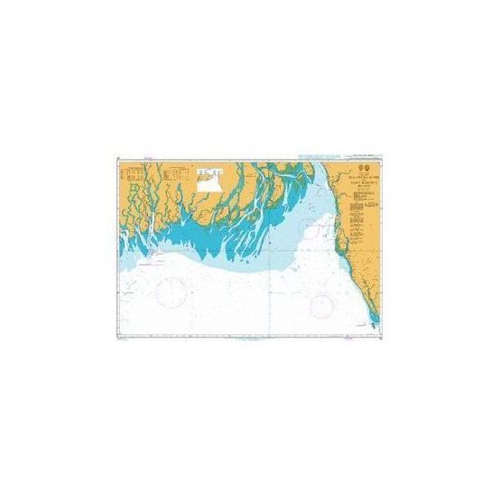 90 Malancha River to Saint Martins Island Admiralty Chart