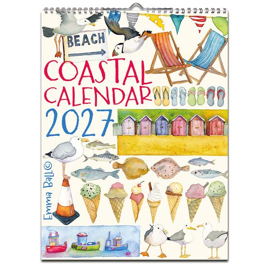 Emma Ball Coastal Calendar 2027