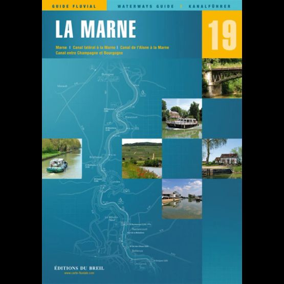 Imray Editions Du Breil No. 19 La Marne Waterway Guide
