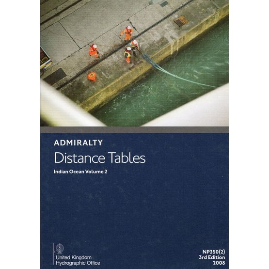 ADMIRALTY Distance Tables NP350(2) Indian Ocean - Volume 2