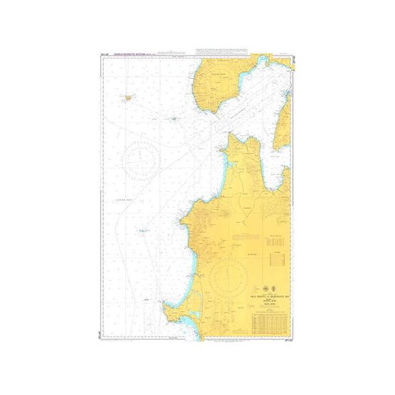 JP1195 Oga Hanto to Hakodate Ko Admiralty Chart