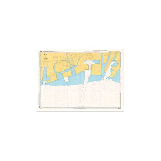 JP134B Western Part of Himeji Ko Admiralty Chart