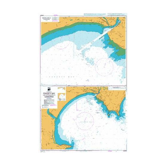 NZ5571 Poverty Bay and Approaches to Gisborne Admiralty Chart