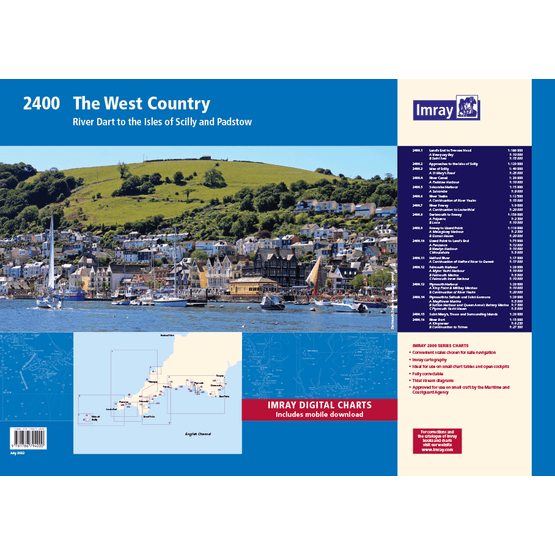Imray 2400 West Country Chart Atlas