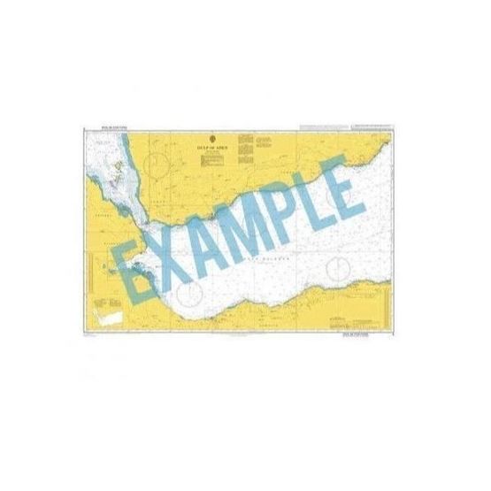 130 North Sea, Netherlands, Approaches to Scheveningen Admiralty Chart