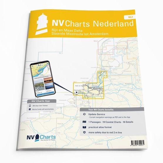 NV Charts Nederland NL4 - Rijn &amp; Maas Delta - 2025