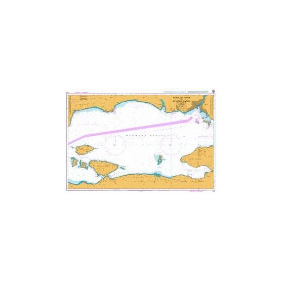 1005 Marmara Adasi to Istanbul Bogazi (The Bosporus) Admiralty Chart