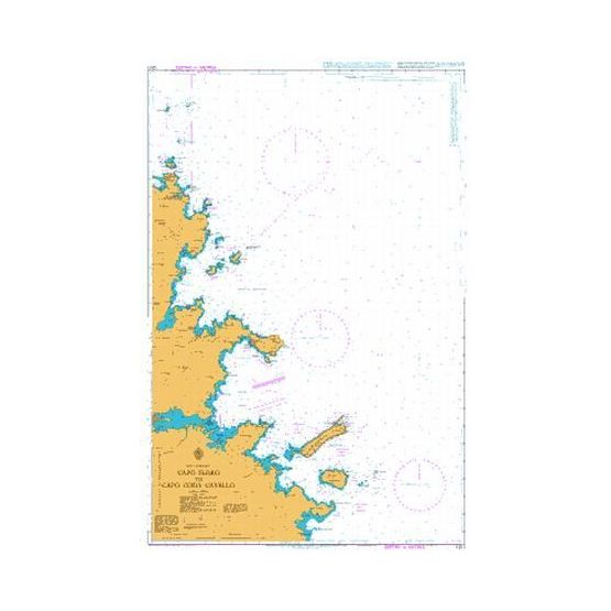 1211 Cabo Ferro to Capo Coda Cavallo Admiralty Chart
