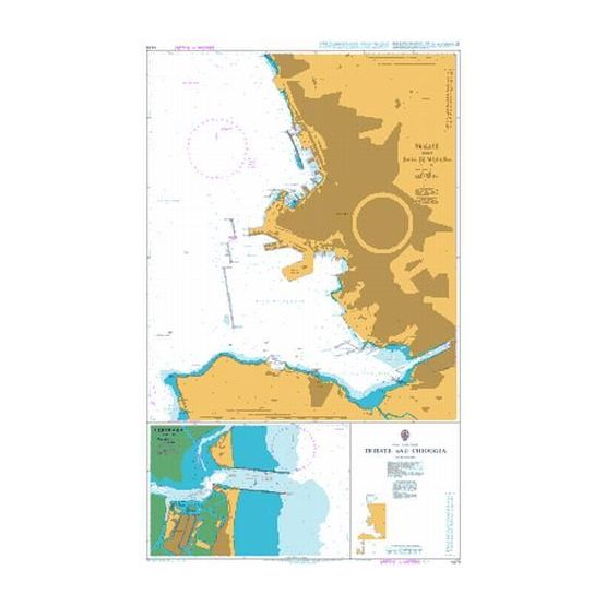 1473 Trieste and Chioggia Admiralty Chart