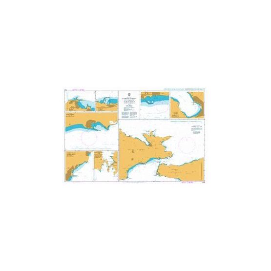 1526 Samos Strait with Harbours in the islands of Samos, Ikaria and Fournoi Admiralty Chart