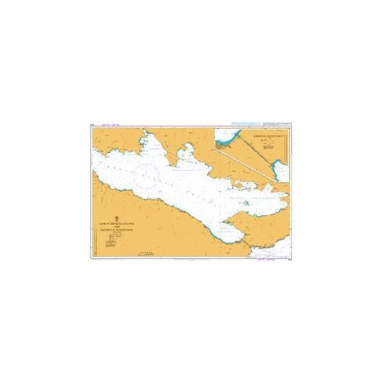 1600 Korinthiakos Kolpos and Dhioriga Korinthou Admiralty Chart