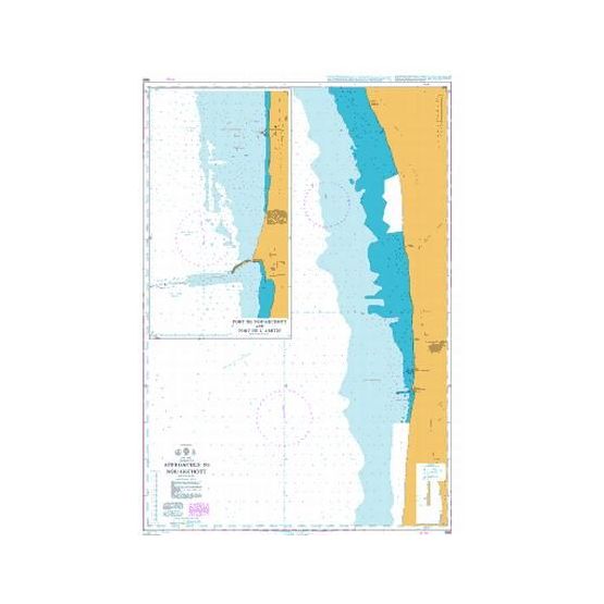 1688 Approaches to Nouakchott Admiralty Chart