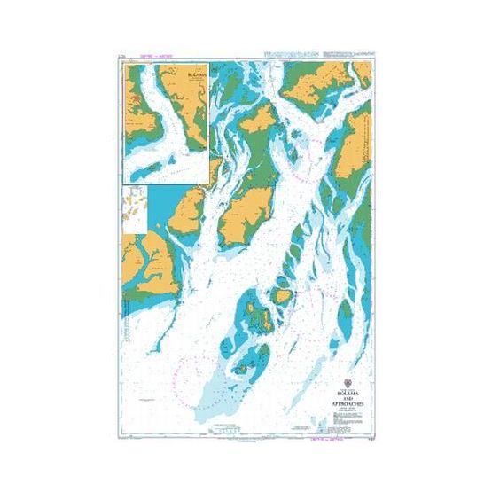 1727 Bolama and Approaches Admiralty Chart