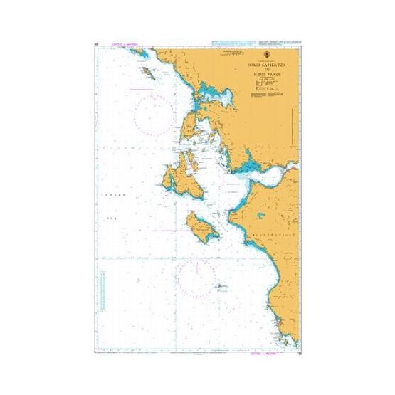 189 Nisida Sapientza to Nisos Paxoi Admiralty Chart