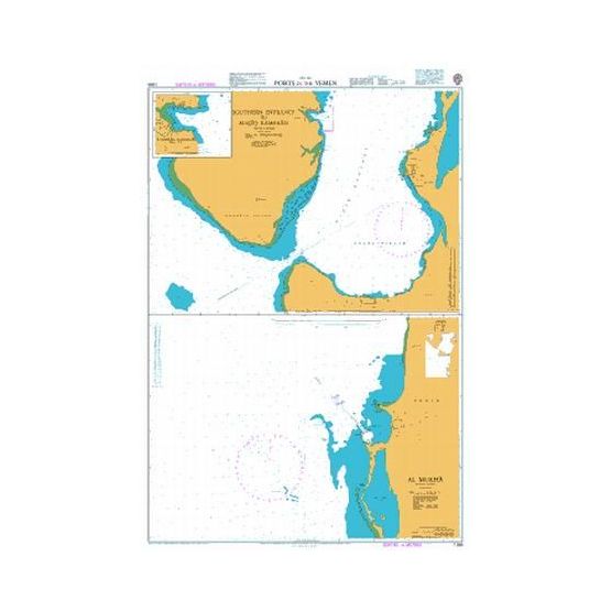 1955 Ports in the Yemen Admiralty Chart