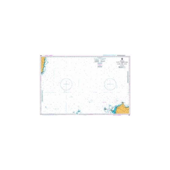 1983 Capo Carbonara to Capo San Vito Admiralty Chart