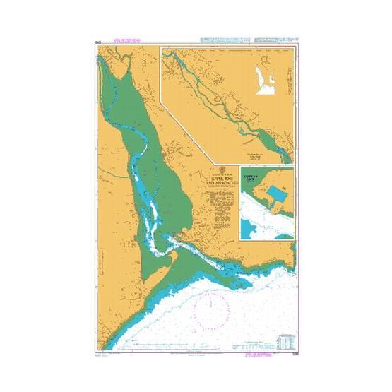 2290 River Exe and Approaches Admiralty Chart
