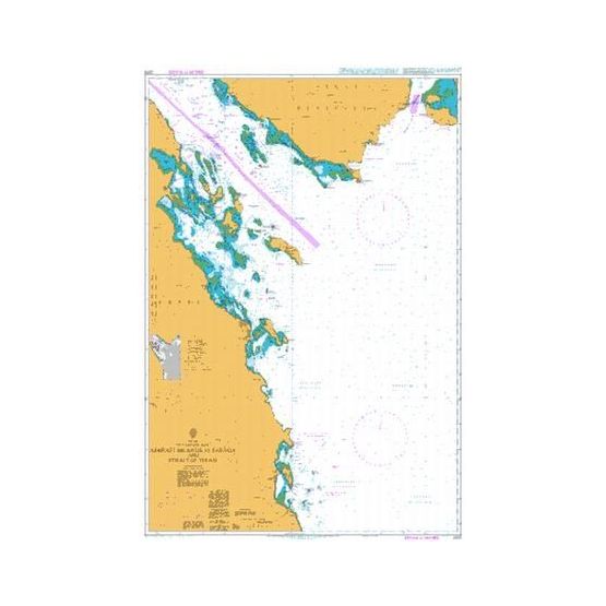 2375 Ashrafi Islands to Safaga and Strait of Tiran Admiralty Chart