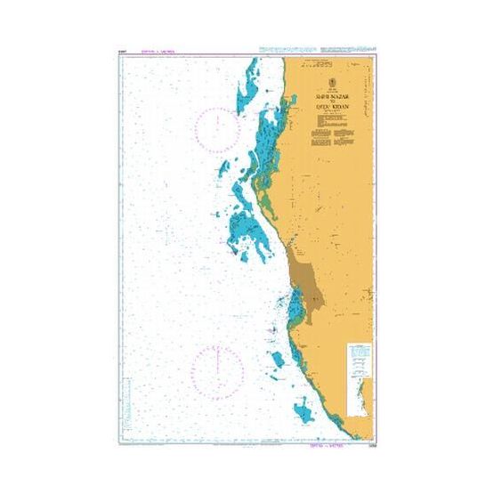2659 Shi`b Nazar to Qita` Kidan Admiralty Chart