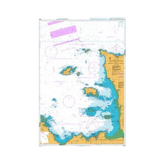 2669 Channel Islands and Adjacent Coast of France Admiralty Chart