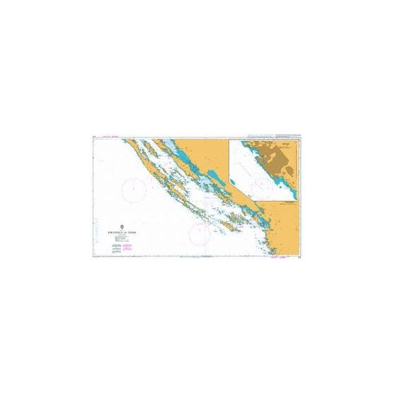 2711 Rogoznica to Zadar Admiralty Chart