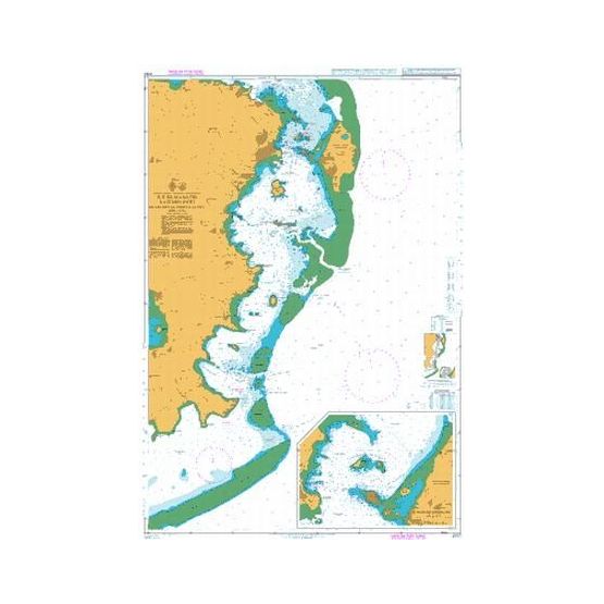 2757 Ille de Mayotte - Eastern Part - Dzaoudzi to Pointe Sazile Admiralty Chart
