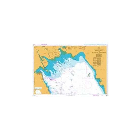 2884 Mina az Zawr to Al Basrah and Bushehr Admiralty Chart