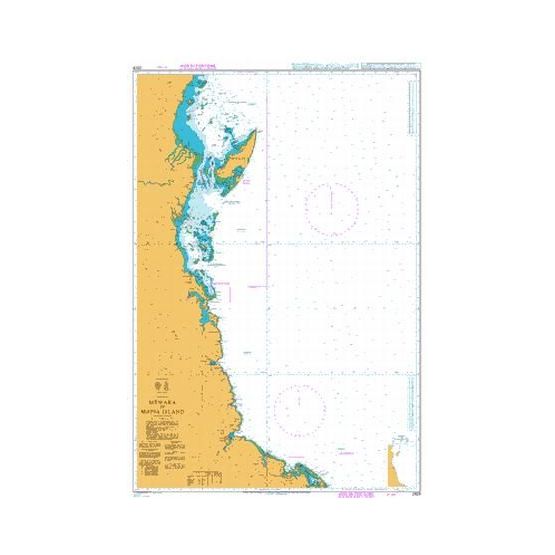 2929 Tanzania, Mtwara to Mafia Island Admiralty Chart