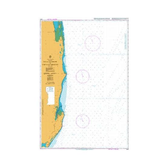 2931 Baia de Inhambane to Cabo de Sao Sebastiao Admiralty Chart