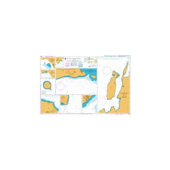 3409 Plans in Iran - Oman and the United Arab Emirates Admiralty Chart