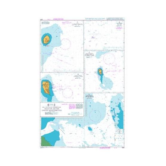 3413 Oil and Gas Terminals in Qatar and the United Arab Emirates Admiralty Chart