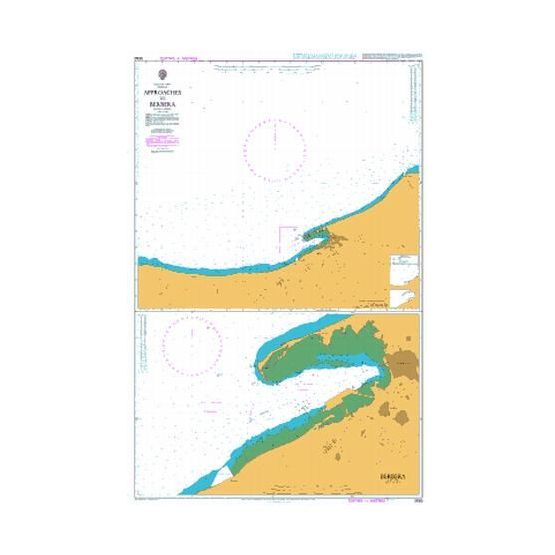 3530 Approaches to Berbera Admiralty Chart