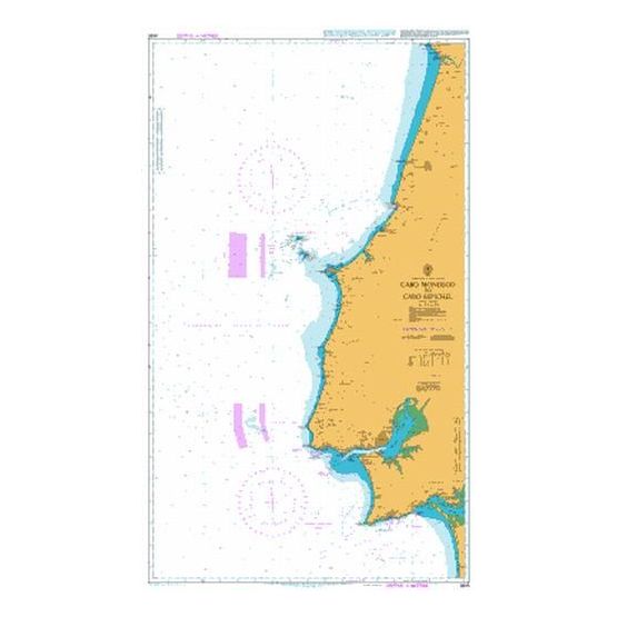 3635 Cabo Mondego to Cabo Espichel Admiralty Chart