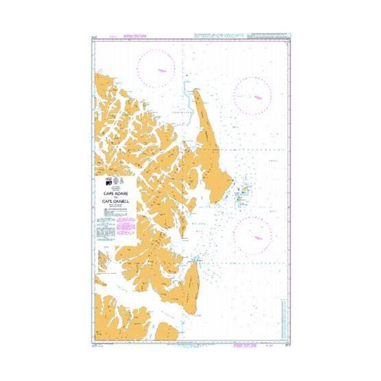 3711 Cape  Adare to Cape Daniell Admiralty Chart