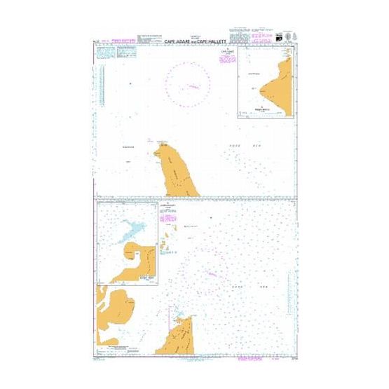 3714 Cape Adare and Cape Hallett Admiralty Chart