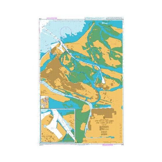 3715 Abu Zaby (Abu Dhabi) and Umm An Nar Admiralty Chart