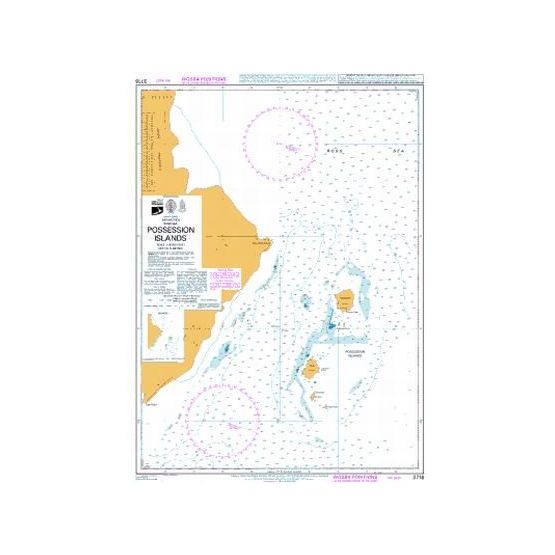3716 Possession Islands Admiralty Chart